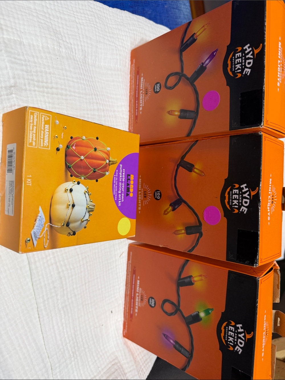 Halloween Multi-Color String Lights - bundle